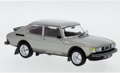 Saab 99 Turbo 1977 metallic grå - skala 1:43