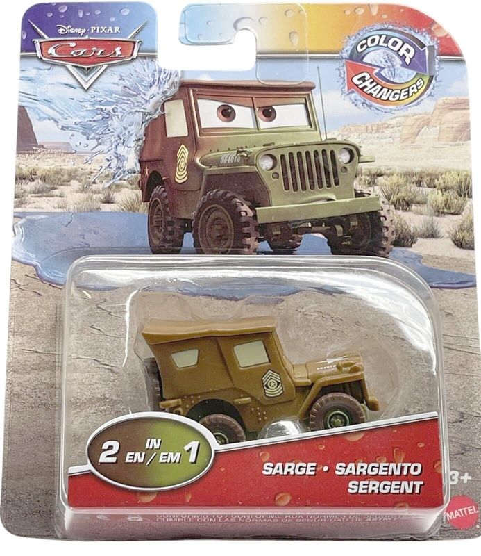 Sarge - Color Changers Disney Cars