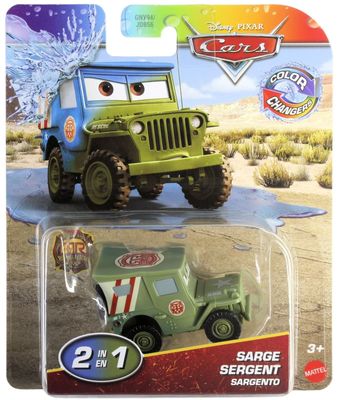 Sarge Race & Rescue - Color Changers Disney Cars