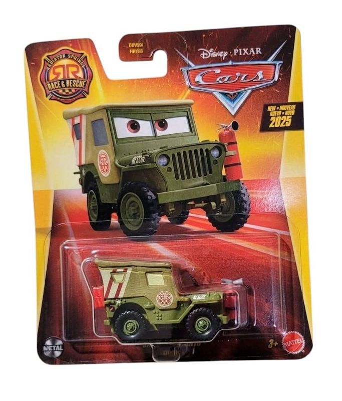 Sarge / Schassen Race & rescue - Disney Cars