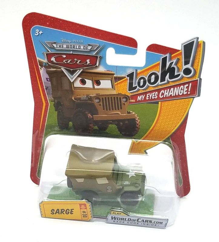 Sarge / Schassen - eye change 2009 Disney Cars