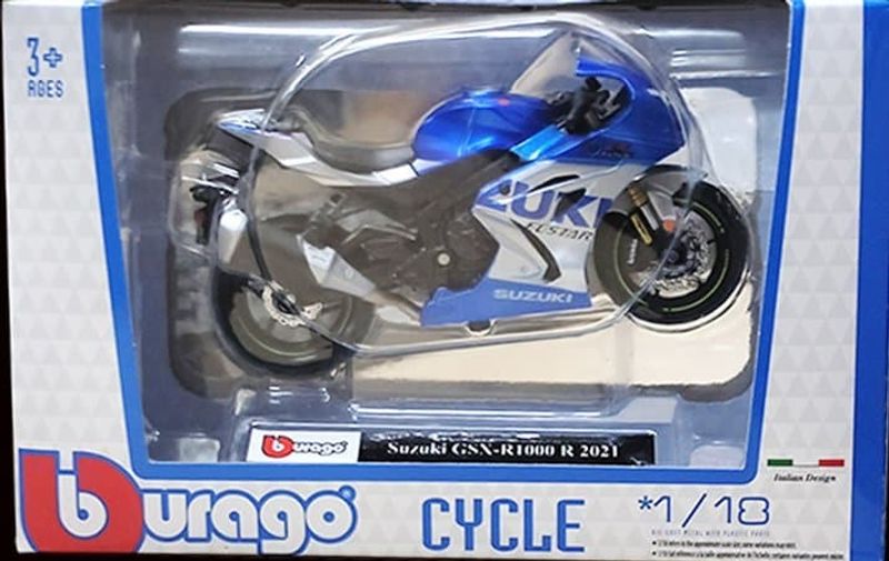 Suzuki GSX-R 1000 R 2021 - skala 1:18