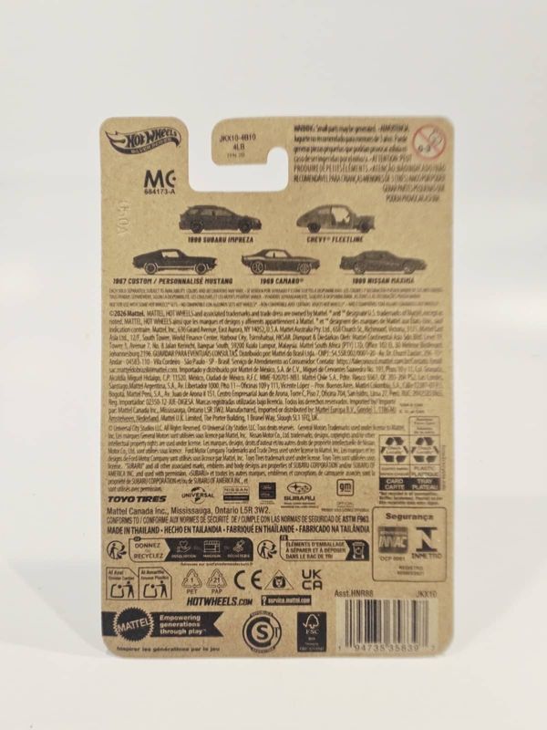 Subaru Impreza 1999 - Hot Wheels Fast & Furious Dream Lineup 1:64