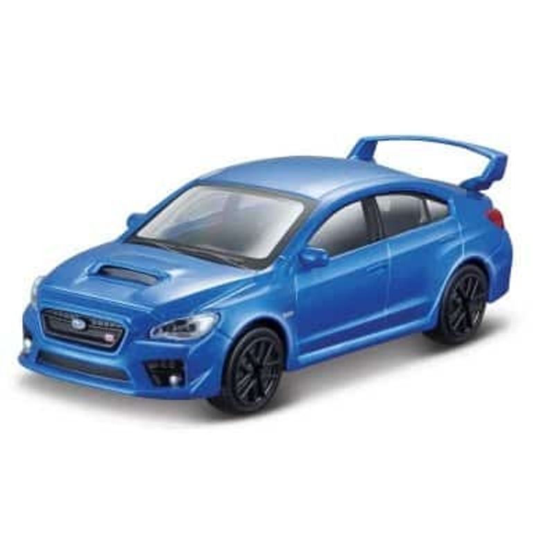 Subaru WRX STI 2017 blå - skala 1:43