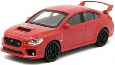Subaru WRX STI 2017 röd - skala 1:43