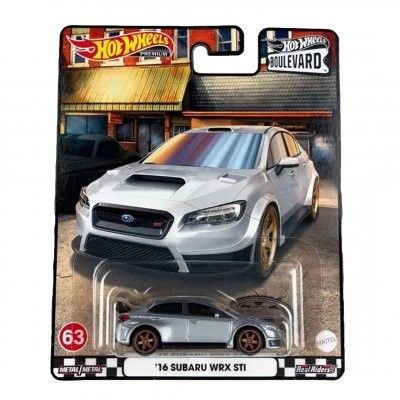 Subaru WRX STI 2016 silver - Hot Wheels 1:64