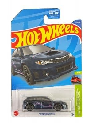 Subaru WRX STI svart - Hot Wheels 1:64