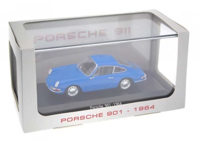 Porsche 901 1964 blå - skala 1:43