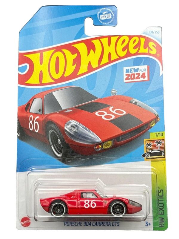 Porsche 904 Carrera GTS rot - Hot Wheels 1:64