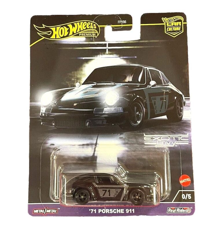 Porsche 911 1971 schwarz (Chase) - Hot Wheels 1:64