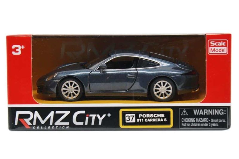 Porsche 911 Carrera S mörkblå - skala 1:32