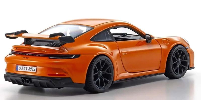 Porsche 911 GT3 2021 orange - skala 1:24