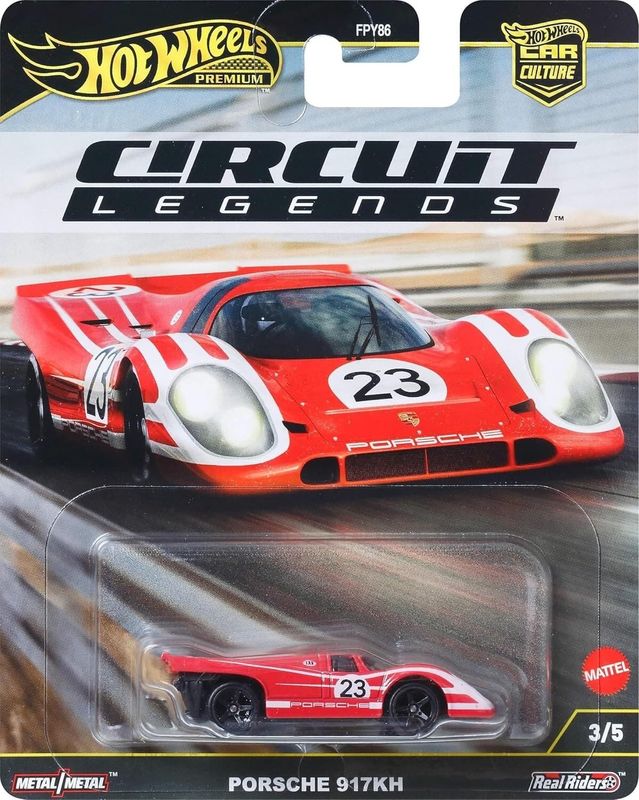 Porsche 917 KH - Hot Wheels Circuit Legends 1:64