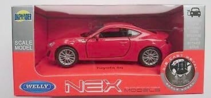 Porsche 959 röd - skala 1:34