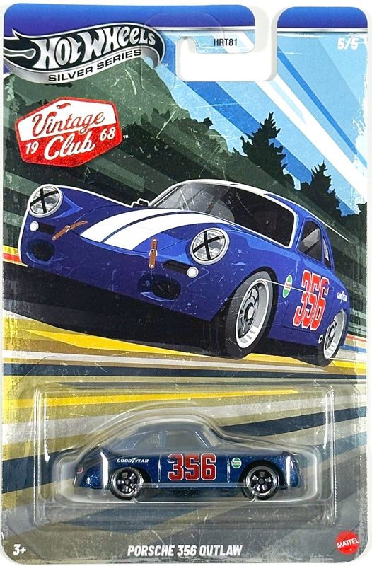 Porsche 356 Outlaws, Vintage Grand Prix - Hot Wheels 1:64