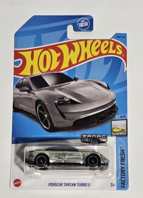 Porsche Taycan Turbo S Zamac - Hot Wheels 1:64