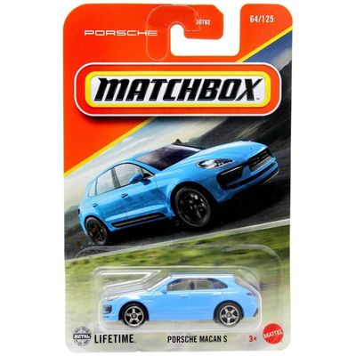 Porsche Macan S blå - Matchbox 1:64