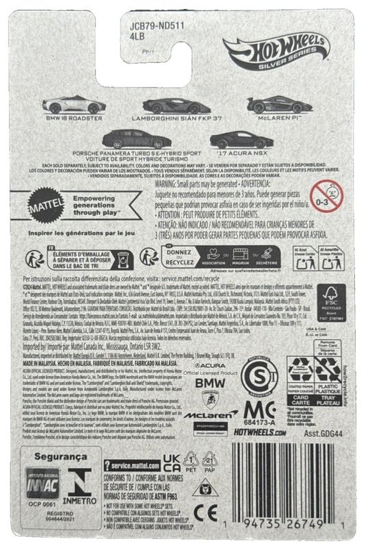 Porsche Panamera e-hybrid sport - Hot Wheels Hybrid Speed 1:64