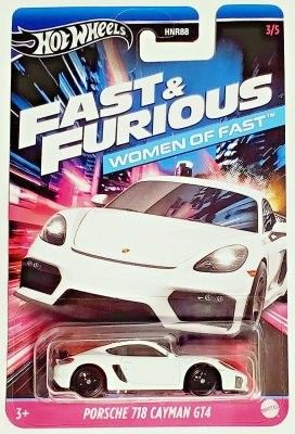 Porsche 718 Cayman GT4 Fast & Furious - Hot Wheels 1:64