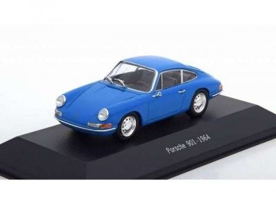 Porsche 901 1964 blå - skala 1:43
