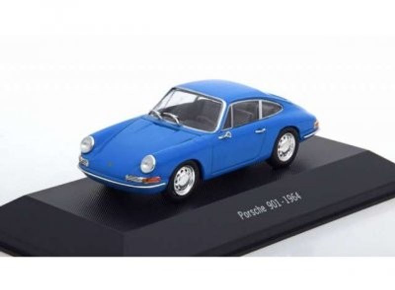 Porsche 901 1964 blå - skala 1:43