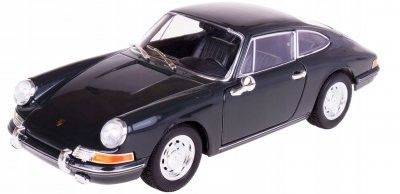 Porsche 911 1964 svart/grå - skala 1:24