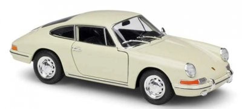 Porsche 911 1964 cream - Skala 1:24