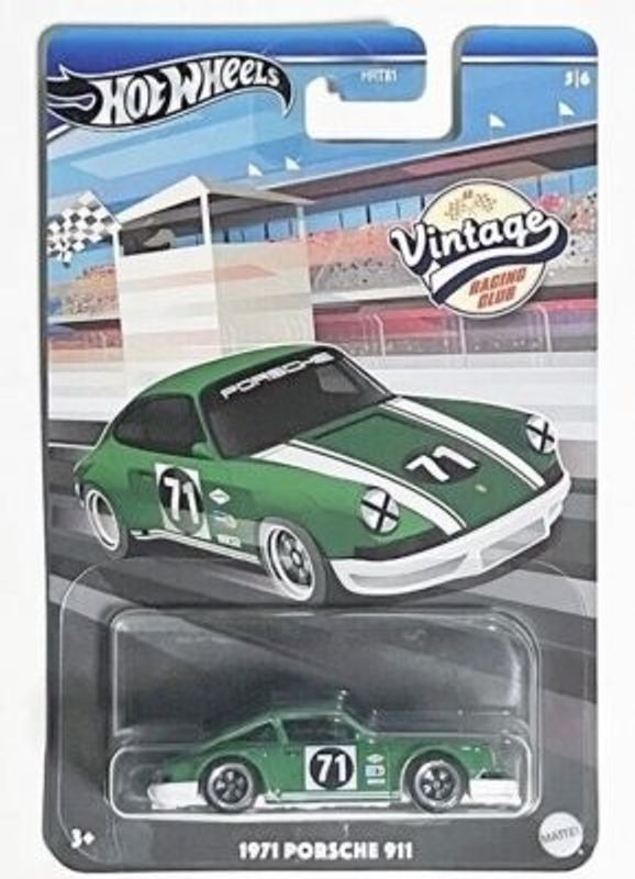 Porsche 911 1971 Vintage Racing - Hot Wheels 1:64