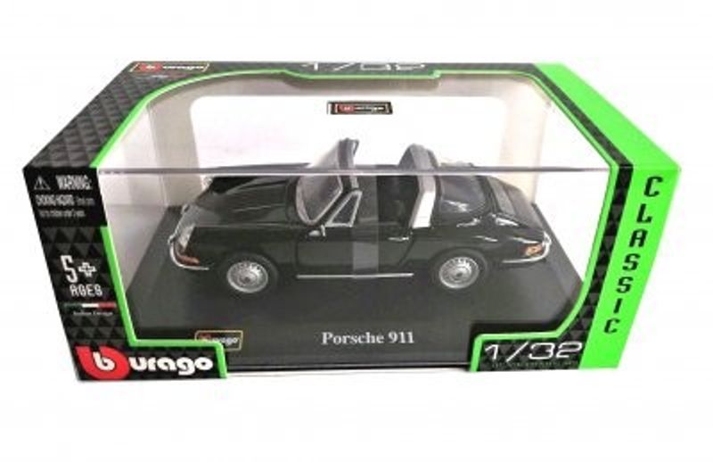 Porsche 911 2.0 Targa 1967 svart - skala 1:32