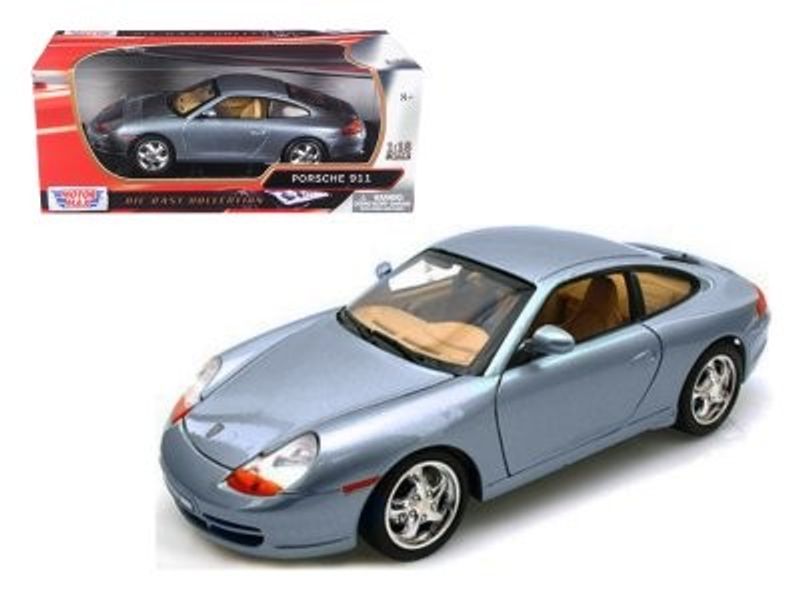 Porsche 911 Carrera 1999 grå - 1:18