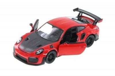 Porsche 911 GT2 RS röd - skala 1:36