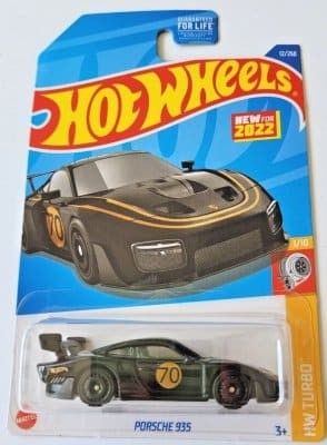 Porsche 935 no70 svart - Hot Wheels 1:64