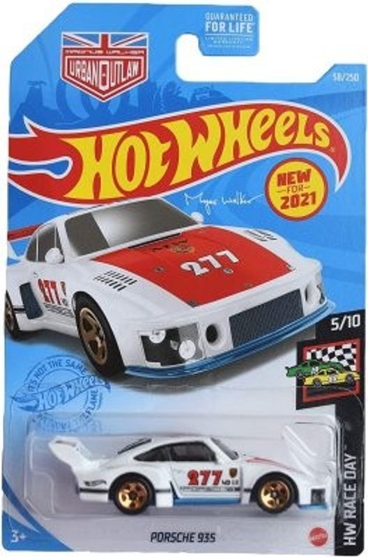 Porsche 935 vit/röd - Hot Wheels 1:64