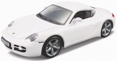 Porsche Cayman S vit - skala 1:32