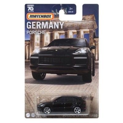 Porsche Cayenne Turbo svart - Matchbox 1:64