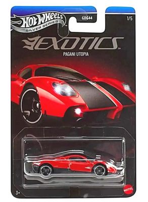 Pagani Utopia - Exotics Silver series Hot Wheels 1:64