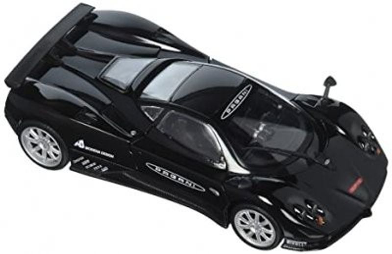 Pagani Zonda F - svart decorated - skala 1:24