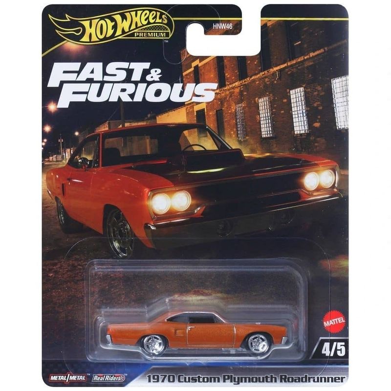 Plymouth Roadrunner 1970 - Hot Wheels Fast & Furious 1:64