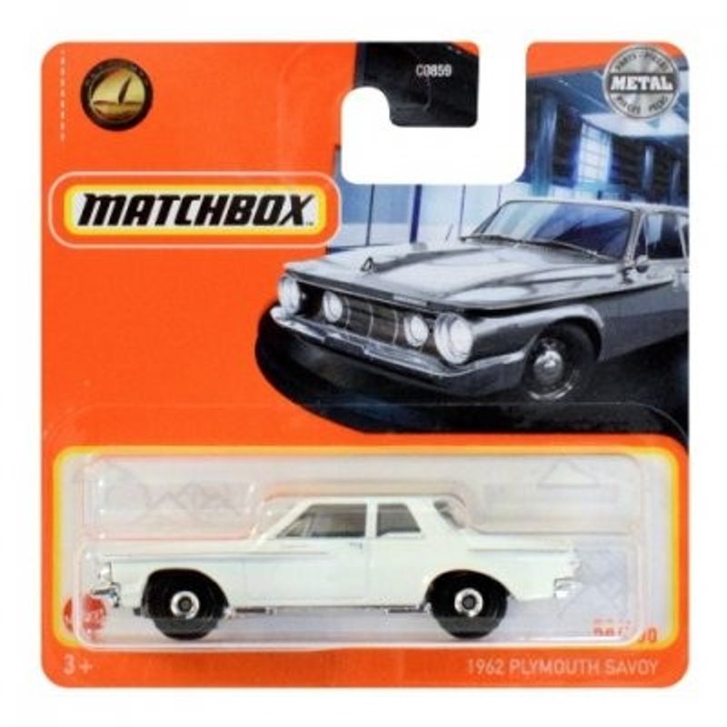 Plymouth Savoy 1962 vit - Matchbox 1:64
