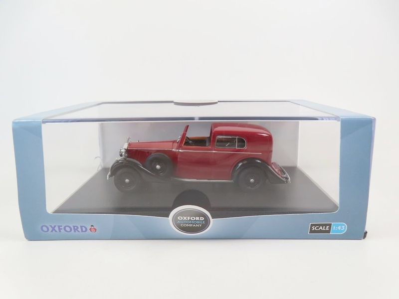 Rolls Royce Phantom III Sdv Mulliner röd - skala 1:43
