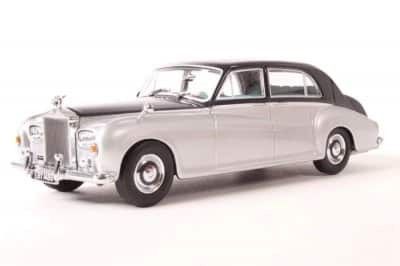 Rolls Royce Phantom V J.Young silver - skala 1:43