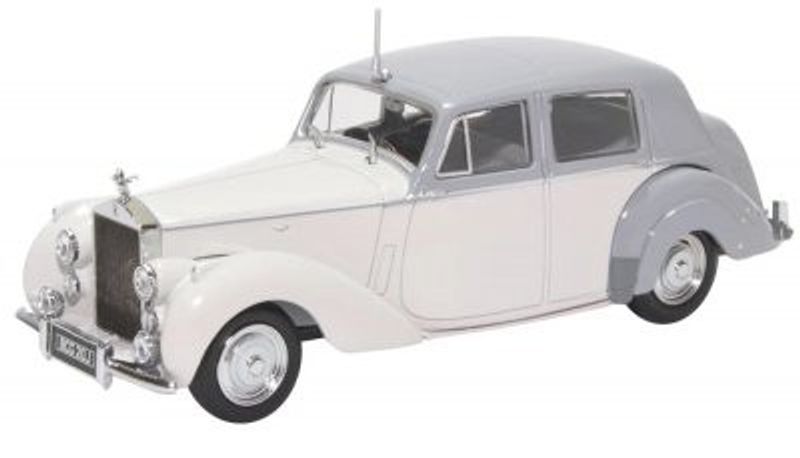Rolls Royce Silver Dawn grå - skala 1:43