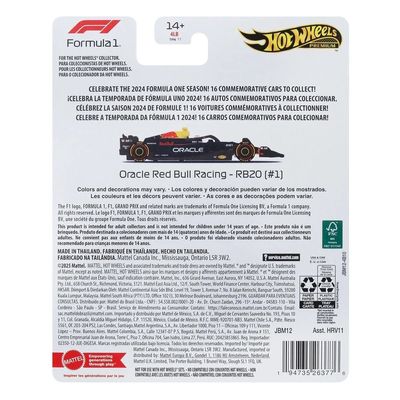 F1-series Red Bull 2024 #1 Max Verstappen - Hot Wheels 1:64
