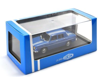 Renault 8 Gordini 1300 1966 blå - skala 1:43