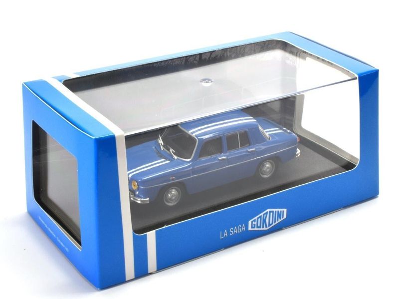 Renault 8 Gordini 1300 1966 blå - skala 1:43