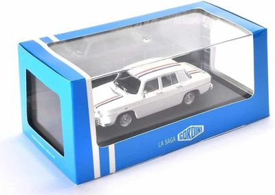 Renault 8 Gordini Equipe 1968 vit - skala 1:43