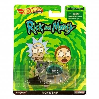 Rick & Morthy - Ricks Raumschiff - Hot Wheels 1:64