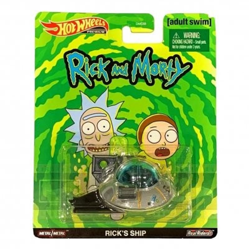 Rick & Morthy - Ricks Raumschiff - Hot Wheels 1:64