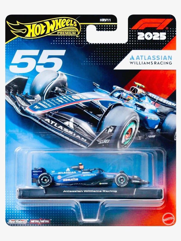 F1-series Williams 2025 #55 Carlos Sainz - Hot Wheels 1:64