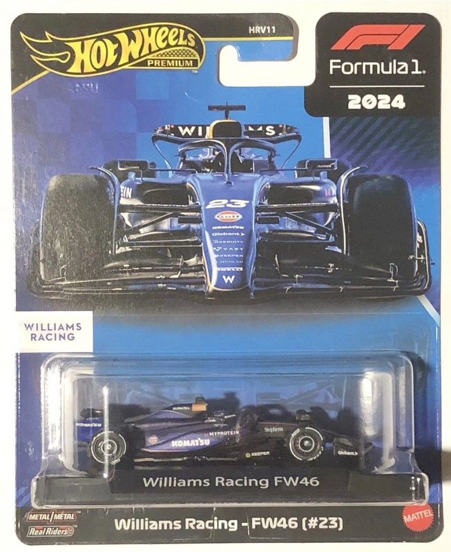 F1-series Williams 2024 #23 Alex Albon - Hot Wheels 1:64
